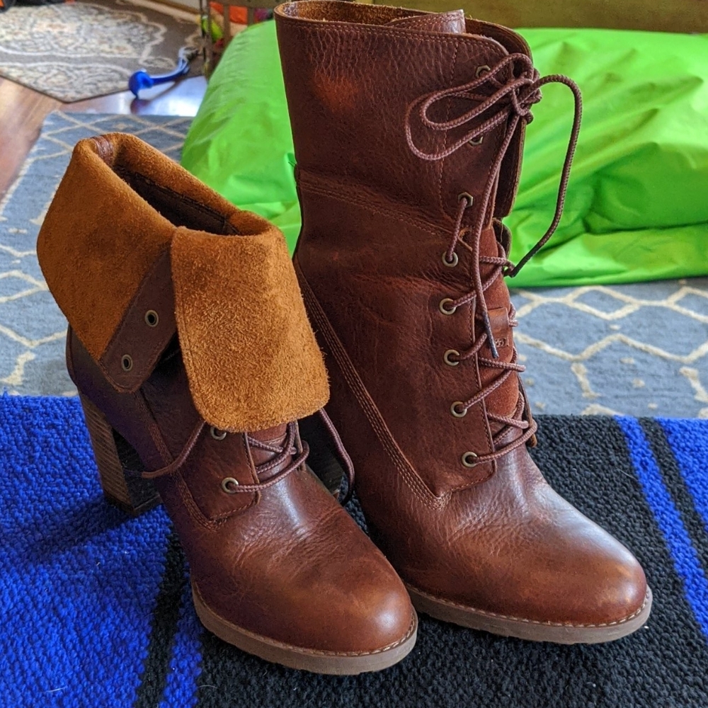 Timberland high heeled boots 7